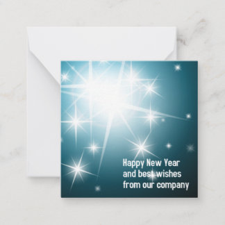 Happy New Year Note Card