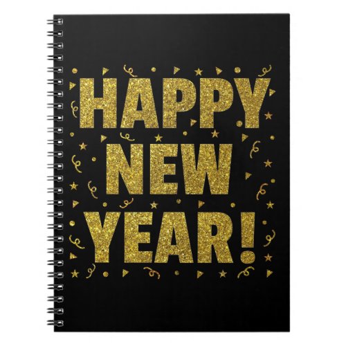 Happy New Year Notebook