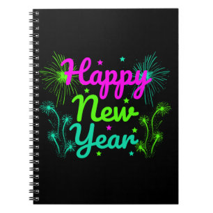 Happy New Year   Notebook