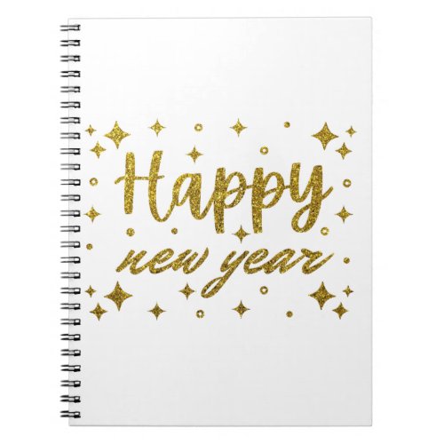 Happy New Year Notebook