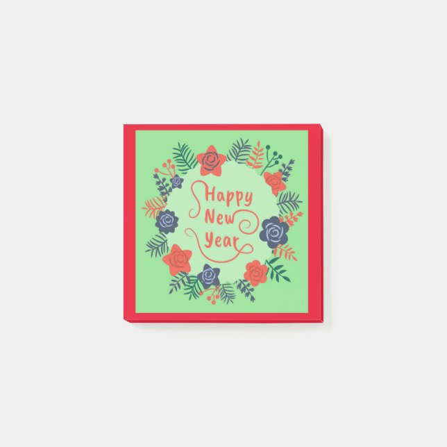 HAPPY NEW YEAR  NOTES (Front)