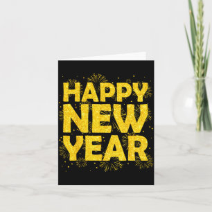 Happy New Year Nye Party 2024 Funny New Years Eve Card