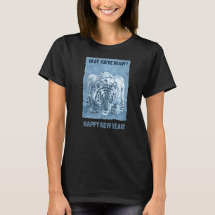 Happy New Year Of The Water Tiger Nye Party Chines T-Shirt