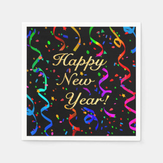 "Happy New Year!" Paper Napkins