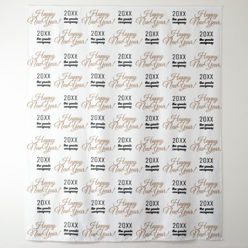 Happy New Year Party Backdrop Step and Repeat