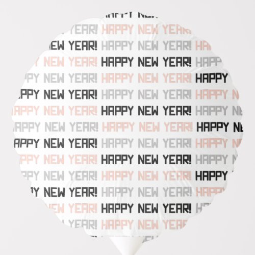 Happy New Year Party Balloon