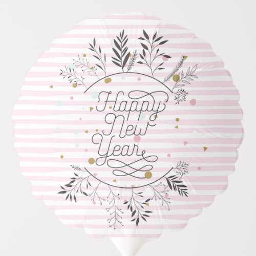 Happy New Year Party Balloon