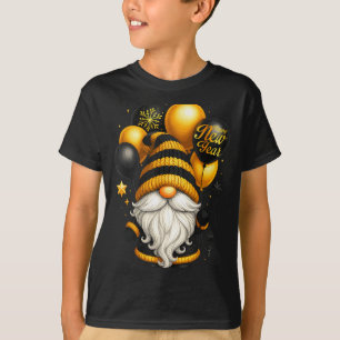 Happy New Year Party New Years Eve 2026 Gnome Love T-Shirt