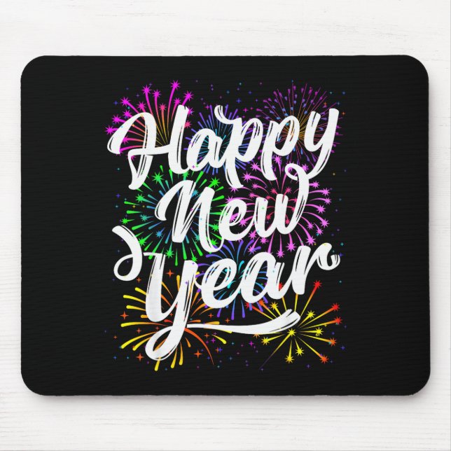 Happy New Year Party Supplies 2026 Family Matching Mouse Pad (Front)