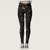 Colorful Happy New year with Fireworks Leggings - AIW Art Gifts