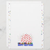 Happy New Year Photo Frame (Front/Back)
