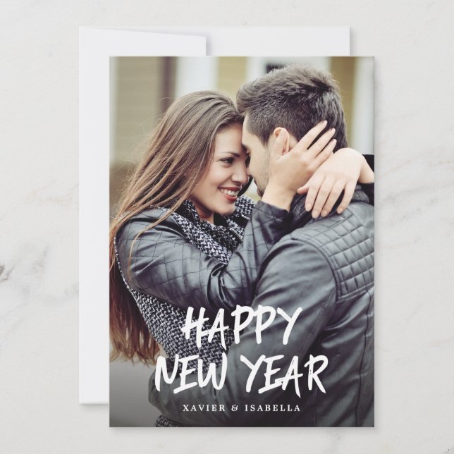 Happy New Year Photo Holiday (Front)