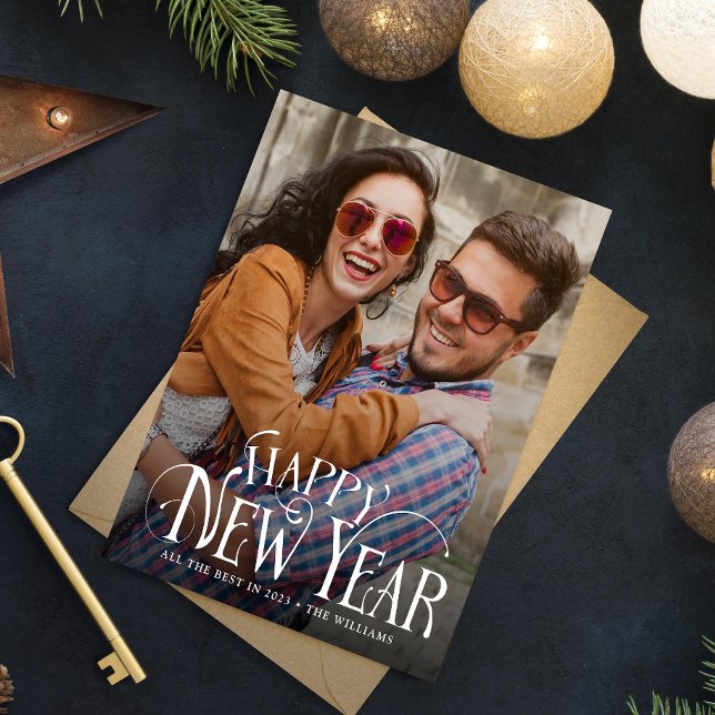 Happy New Year Photo Postcard (Creator Uploaded)