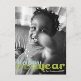 Happy New Year Photo Postcard