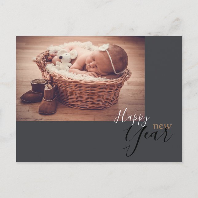 Happy New Year Photo Template (Front)