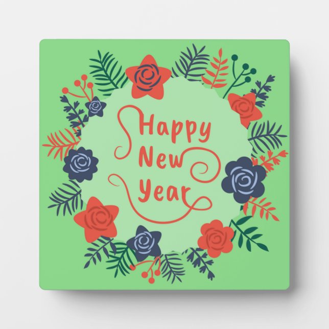 HAPPY NEW YEAR PLAQUE (Front)