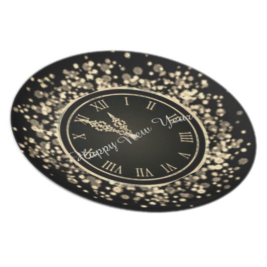 Happy New Year Plate (Right Side)