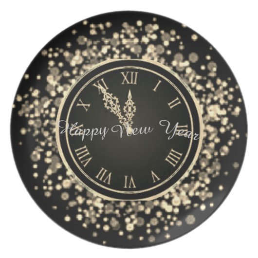Happy New Year Plate (Front)