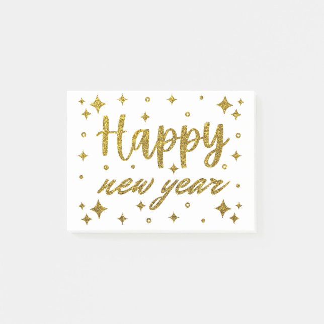 Happy New Year Post-it Notes (Front)