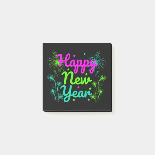 Happy New Year   Post_it Notes