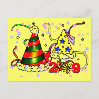 Happy New Year Postcard
