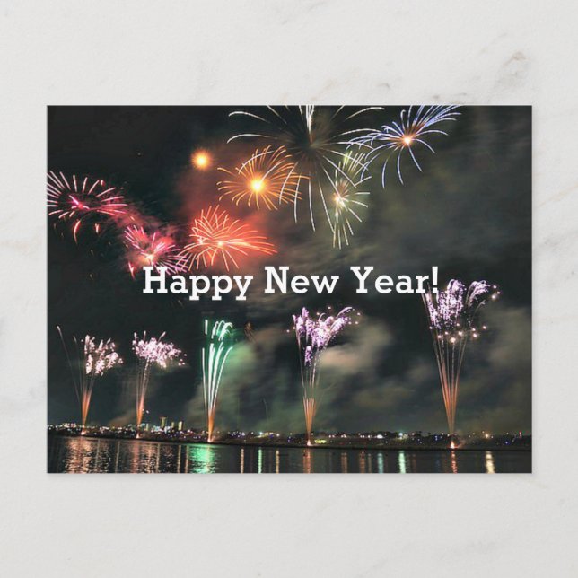 Happy New Year! Postcard (Front)