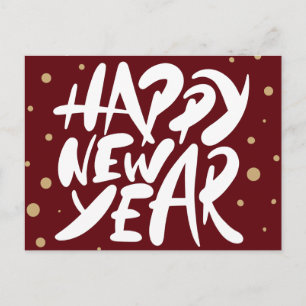 Happy New Year Postcard