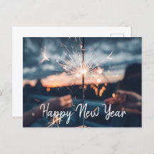 Happy New Year Postcard