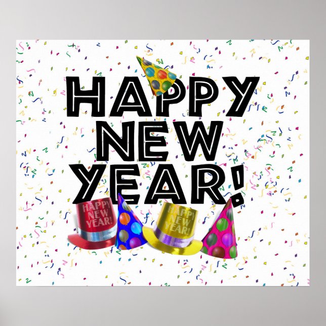 HAPPY NEW YEAR! POSTER (Front)