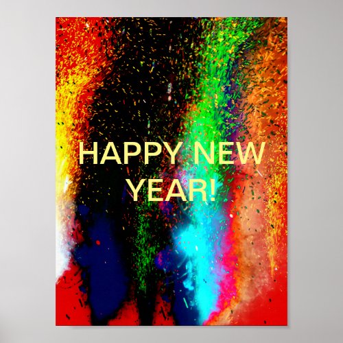 HAPPY NEW YEAR POSTER