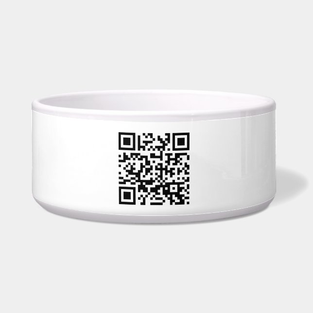Happy New Year! -- QR Code Bowl (Front)
