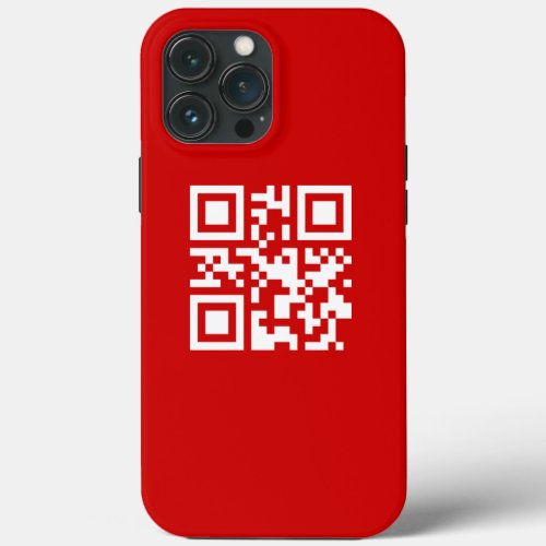 Happy New Year __ QR Code iPhone 13 Pro Max Case