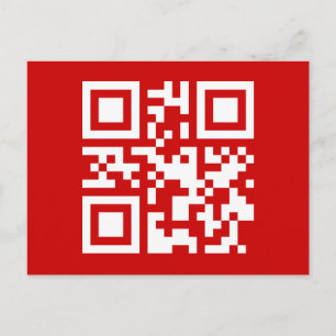 Happy New Year! -- QR Code Holiday Postcard