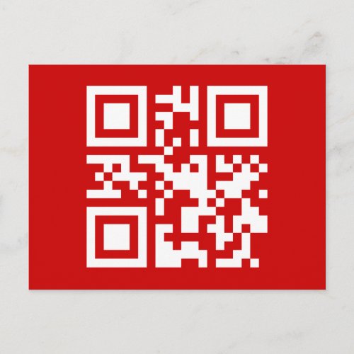 Happy New Year __ QR Code Holiday Postcard