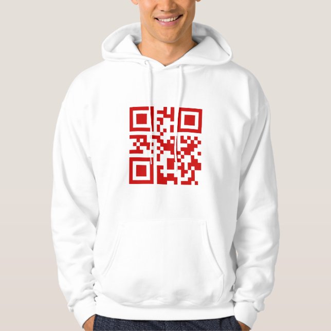 Happy New Year! -- QR Code Hoodie (Front)