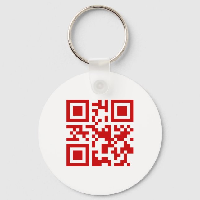 Happy New Year! -- QR Code Keychain (Front)