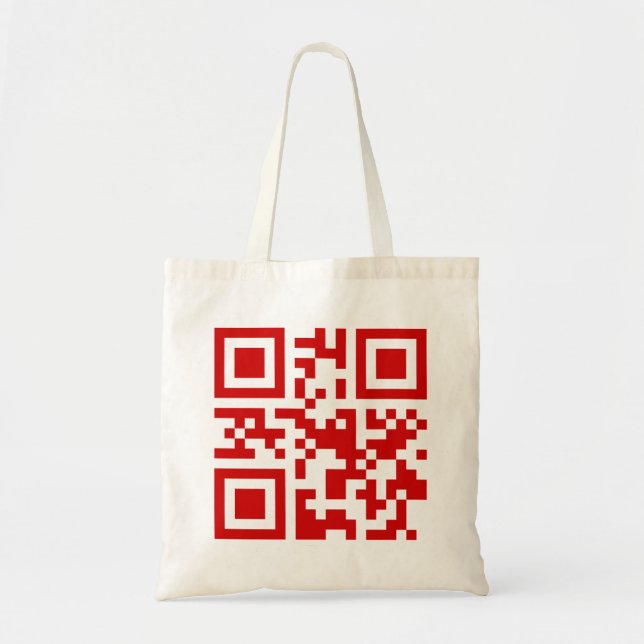 Happy New Year! -- QR Code Tote Bag (Front)