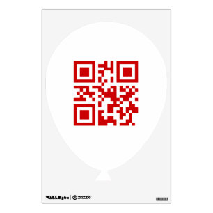 Happy New Year! -- QR Code Wall Sticker
