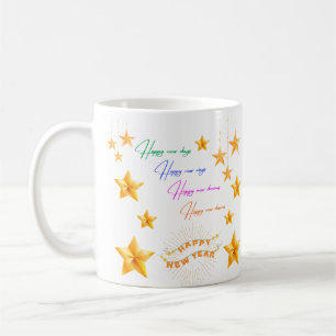 Happy new year quote coffee mug