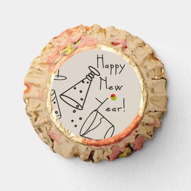 Happy New Year! Reese's Peanut Butter Cups (Front)