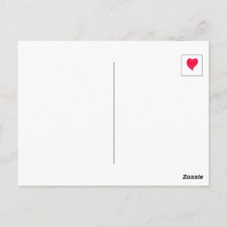 Happy New Year ~ribbon heart ~ Postcard