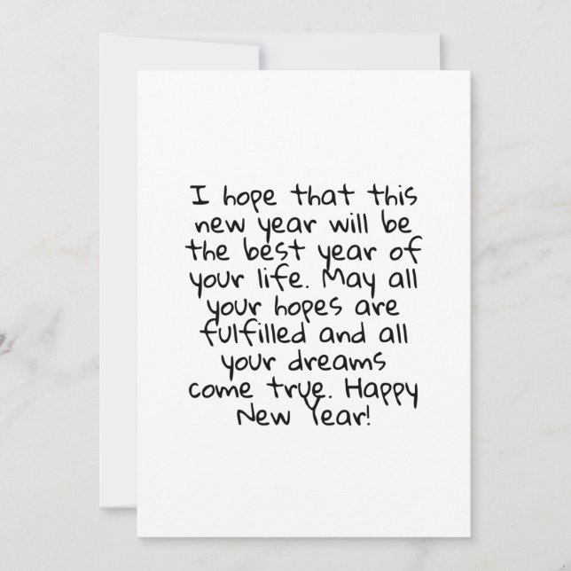 HAPPY NEW YEAR SAVE THE DATE (Front)