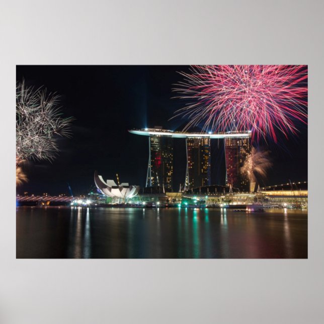 Happy New Year Singapore Poster (Front)