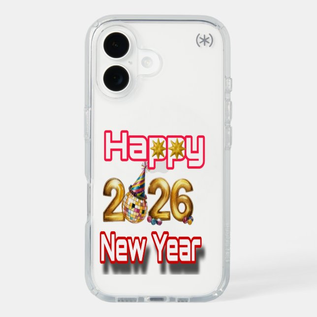 Happy New year  Speck iPhone Case (Front)