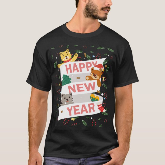 Happy new year T-Shirt (Front)
