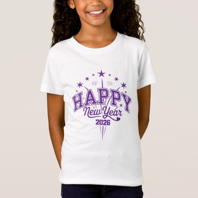 Happy New Year  T-Shirt (Front)