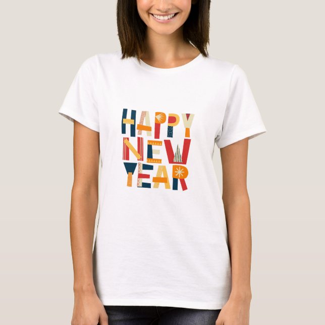 Happy New Year T-Shirt (Front)