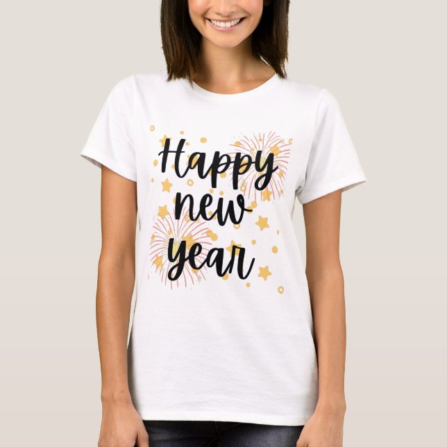 Happy New Year T-Shirt (Front)