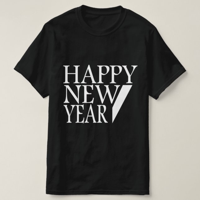 HAPPY NEW YEAR T-Shirt (Design Front)