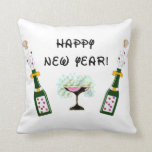Happy New Year Throw Pillow